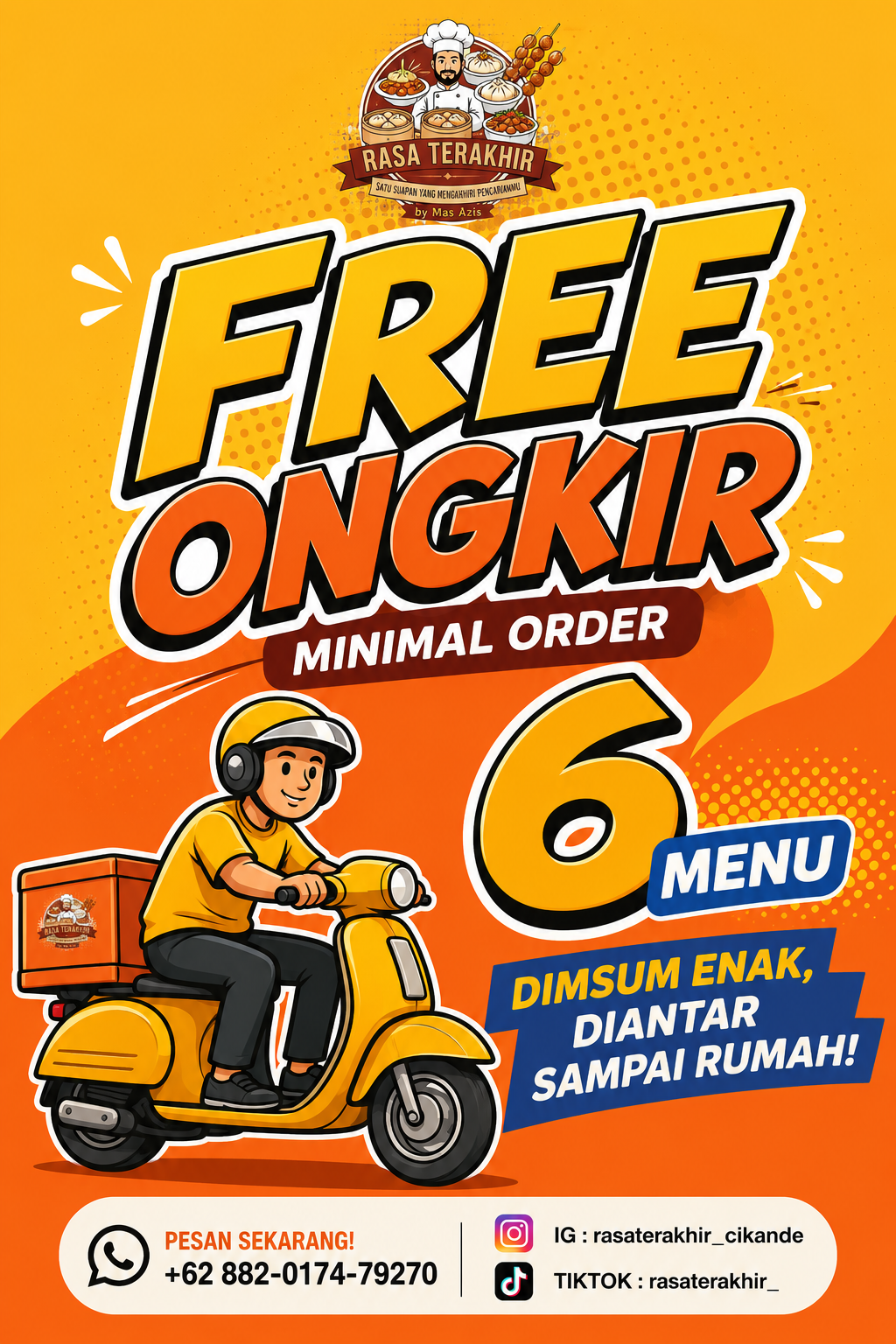 Promo Free Delivery Rasa Terakhir